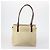 Borsa a Spalla in Pelle e Tela Burberry 2 Pezzi Beige Marrone Auth bs31058 - vista 3
