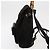 Zaino in Pelle Suede Gucci Bamboo Nero Oro 003 1705 0030 Auth BA7789 - vista 3