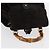 Zaino in Pelle Suede Gucci Bamboo Nero Oro 003 1705 0030 Auth BA7789 - vista 6