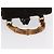 Zaino in Pelle Suede Gucci Bamboo Nero Oro 003 1705 0030 Auth BA7789 - vista 7
