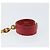 Hermès HERMES Handschuhhalter Charm Leder Rot Gold Auth ar13845 Golden - Ansicht 5
