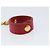 Hermès HERMES Handschuhhalter Charm Leder Rot Gold Auth ar13845 Golden - Ansicht 6