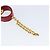 Hermès HERMES Handschuhhalter Charm Leder Rot Gold Auth ar13845 Golden - Ansicht 8