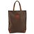 Céline Borsa a mano in tela Macadam CELINE in pelle PVC marrone oro Auth 152276 D'oro - vista 13