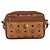 Borsa a Spalla MCM Logogram Vicetos in Pelle PVC Marrone Oro Auth BA8428 D'oro - vista 13