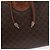 Céline CELINE Macadam Canvas Schultertasche aus PVC-Leder Braun Gold Auth 153471 Golden - Ansicht 10