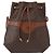 Céline CELINE Macadam Canvas Schultertasche aus PVC-Leder Braun Gold Auth 153471 Golden - Ansicht 13