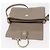 Chloé Borsa a Spalla Chloe Fay in Pelle Scamosciata Beige Oro Auth gh1321 D'oro - vista 10