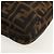 Borsa a spalla Mamma Baguette in tela Zucca FENDI nera e marrone Auth 153620SAV Nero - vista 18