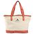 Borsa a mano BURBERRY Blue Label in tela e pelle beige arancione Auth mr1650 - vista 2