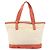 Borsa a mano BURBERRY Blue Label in tela e pelle beige arancione Auth mr1650 - vista 3