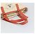 Borsa a mano BURBERRY Blue Label in tela e pelle beige arancione Auth mr1650 - vista 7