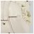 Borsa a mano in pelle bianca e oro GUCCI 189883 Auth ep12414 Bianco D'oro - vista 10