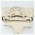 Borsa a mano in pelle bianca e oro GUCCI 189883 Auth ep12414 Bianco D'oro - vista 15