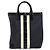 Borsa a mano GUCCI in tela nera e argento 002 1121 1669 Auth 151479 Nero - vista 2