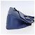 Borsa a mano in pelle Gancini Salvatore Ferragamo 2 in 1 Blu Oro Auth 150875 - vista 5