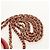 CHANEL Borsa a Spalla Matelassé in Pelle di Agnello Rosa Oro CC Auth 144828SAM D'oro - vista 11