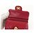 CHANEL Borsa a Spalla Matelassé in Pelle di Agnello Rosa Oro CC Auth 144828SAM D'oro - vista 18