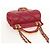 CHANEL Borsa a Spalla Matelassé in Pelle di Agnello Rosa Oro CC Auth 144828SAM D'oro - vista 6