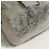 Borsa a Spalla Miu Miu in Pelliccia Grigia Oro Auth 134337V Marrone D'oro - vista 15