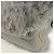 Borsa a Spalla Miu Miu in Pelliccia Grigia Oro Auth 134337V Marrone D'oro - vista 9