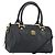MCM Vicetos Logogram Borsa a Mano PVC 2in1 Nero Oro Auth 151262 D'oro