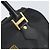 MCM Vicetos Logogram Borsa a Mano PVC 2in1 Nero Oro Auth 151262 D'oro - vista 17