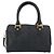 MCM Vicetos Logogram Borsa a Mano PVC 2in1 Nero Oro Auth 151262 D'oro - vista 3