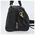 MCM Vicetos Logogram Borsa a Mano PVC 2in1 Nero Oro Auth 151262 D'oro - vista 4