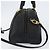 MCM Vicetos Logogram Borsa a Mano PVC 2in1 Nero Oro Auth 151262 D'oro - vista 5
