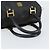MCM Vicetos Logogram Borsa a Mano PVC 2in1 Nero Oro Auth 151262 D'oro - vista 7