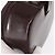 Pochette Vanity GUCCI Smalto Marrone Argento Auth am9751 - vista 10