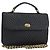 BALLY Borsa a Spalla a Catena Pelle 2in1 Nero Oro Auth 152729 D'oro