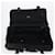 PRADA Trunk Nylon Negro Plata Auth am9650  - vista 10