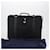 PRADA Trunk Nylon Negro Plata Auth am9650  - vista 12