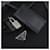 PRADA Trunk Nylon Negro Plata Auth am9650  - vista 18