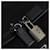 PRADA Trunk Nylon Negro Plata Auth am9650  - vista 19