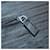PRADA Trunk Nylon Negro Plata Auth am9650  - vista 22