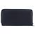 GUCCI Sherry Line Long Wallet Leather Navy Silver 344096 Auth am9608 Silvery Navy blue - view 3