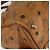 Borsa MCM Logogram Vicetos in pelle PVC marrone e oro Auth BA8640 D'oro - vista 15