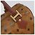 Borsa MCM Logogram Vicetos in pelle PVC marrone e oro Auth BA8640 D'oro - vista 9
