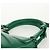 PRADA Bolsa Moon Bag de Cuero 2 en 1 Verde Plata Auth 152696SAM - vista 14