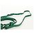 PRADA Bolsa Moon Bag de Cuero 2 en 1 Verde Plata Auth 152696SAM - vista 15