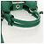 PRADA Bolsa Moon Bag de Cuero 2 en 1 Verde Plata Auth 152696SAM - vista 7