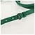 PRADA Bolsa Moon Bag de Cuero 2 en 1 Verde Plata Auth 152696SAM - vista 9