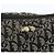 Bolso de Hombro de Lona Trotter Christian Dior Negro Plata Auth ti3506 - vista 10