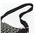 Bolso de Hombro de Lona Trotter Christian Dior Negro Plata Auth ti3506 - vista 14
