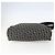 Bolso de Hombro de Lona Trotter Christian Dior Negro Plata Auth ti3506 - vista 5