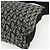 Bolso de Hombro de Lona Trotter Christian Dior Negro Plata Auth ti3506 - vista 8