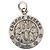 Pendente Chrome Hearts Angel Medal Charm V2 in Argento Ag925 Auth 156690M - vista 2